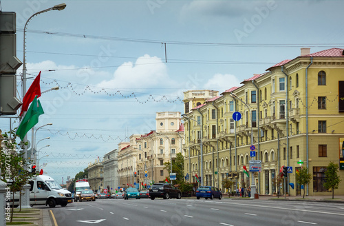  Main transport artery of Minsk photo