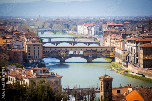 Fotografía Ponte Vecchio in Florence, Italy