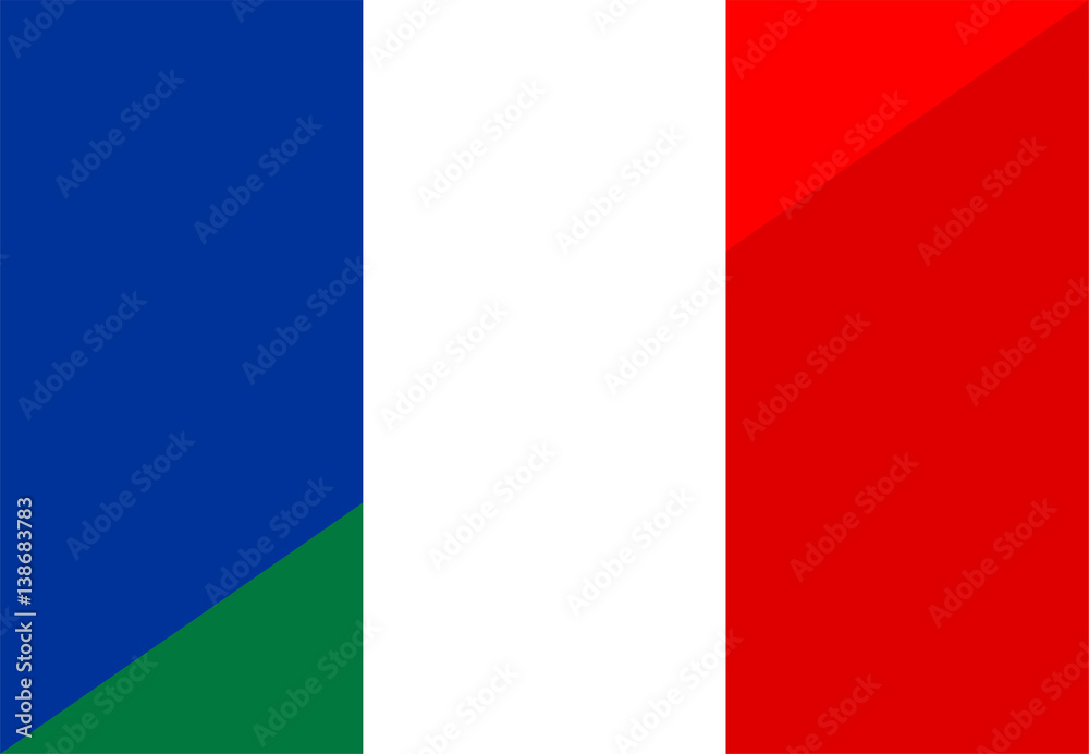 france italy flag