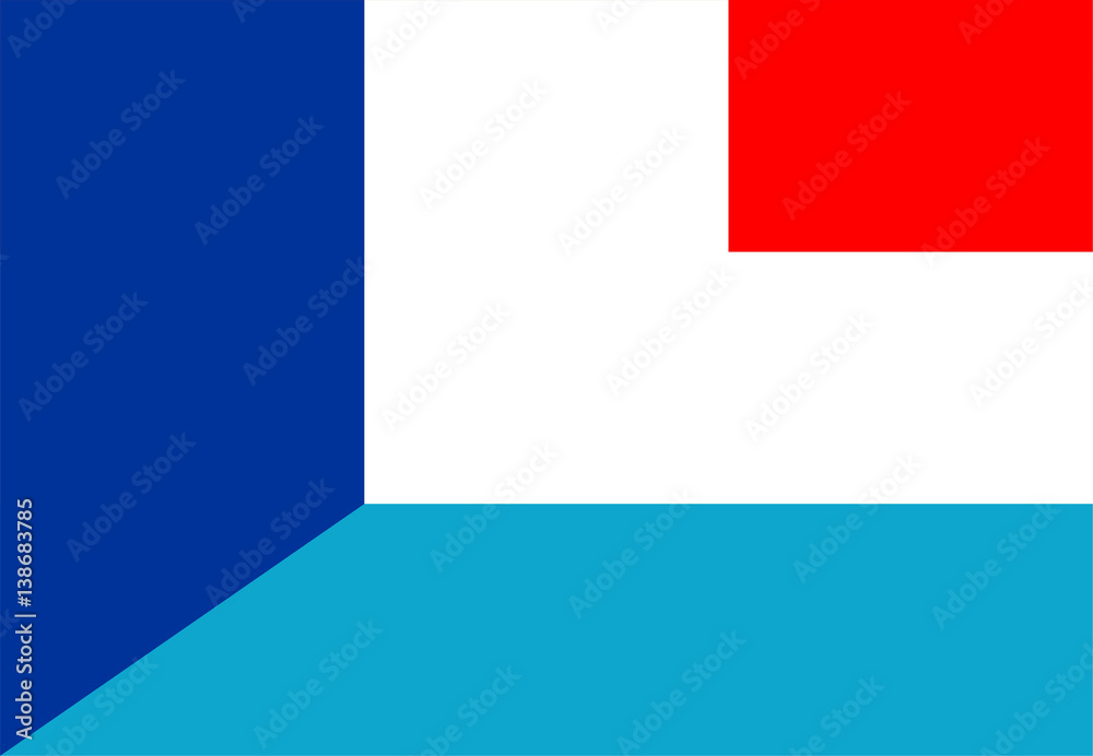 france luxembourg flag