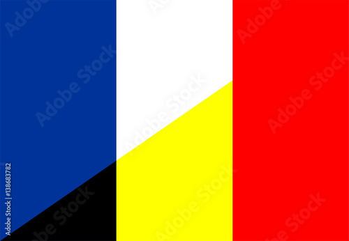 france belgium flag