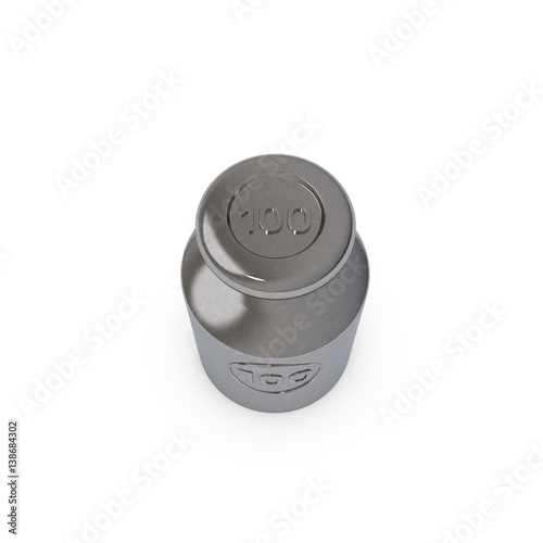 Metalic calibration weight....