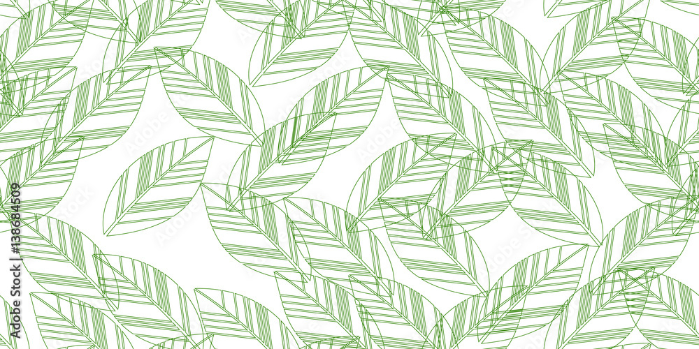 green seamless leaves green seamless leaves