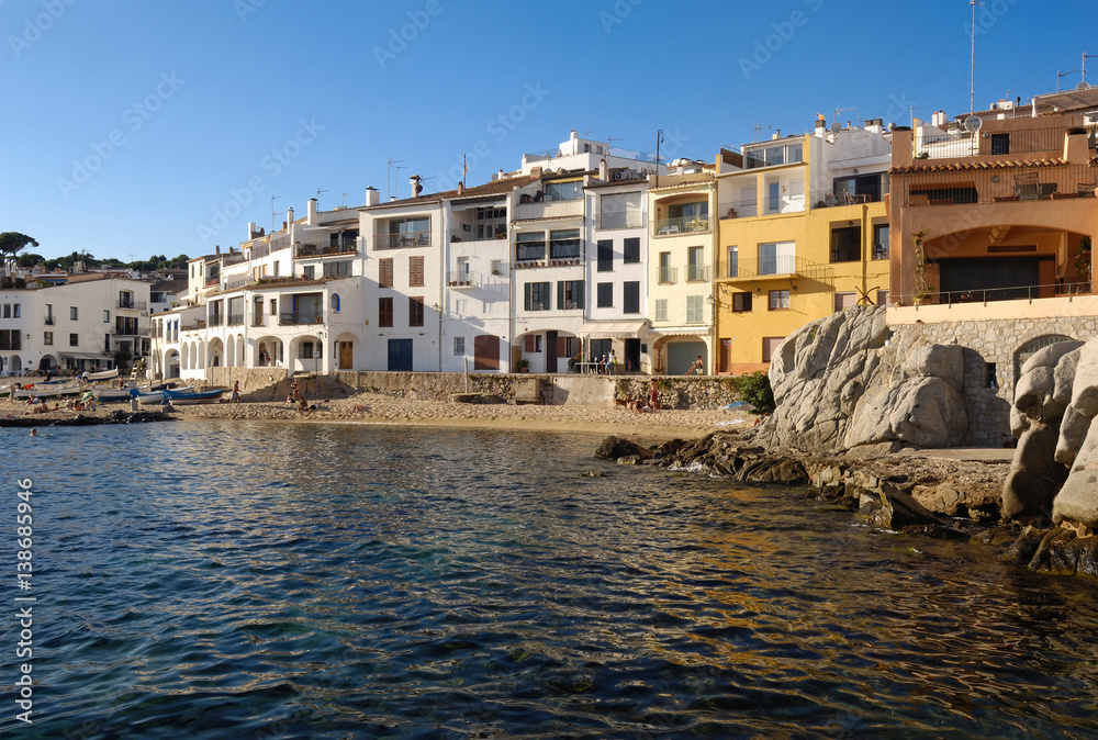 Beach of Calella de Palafrugell, Girona province, Catalonia, Spain