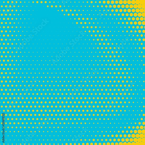 Abstract creative concept vector comic pop art style blank, layout template with clouds beams and isolated dots pattern on background. For sale banner, empty bubble, illustration halftone book design