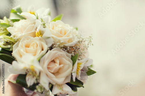 Wedding flowers and beautiful shoes decoration, beauty, wedding, bride, © Geraf