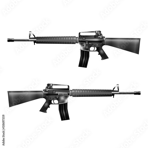 automatic rifle M-16
