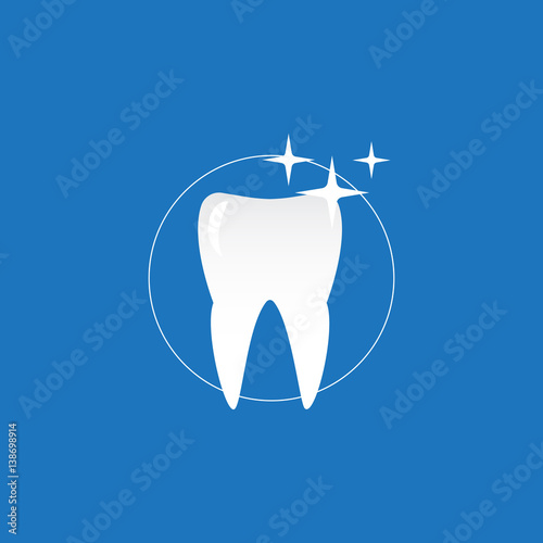 Stomatology and dental procedures illustration set