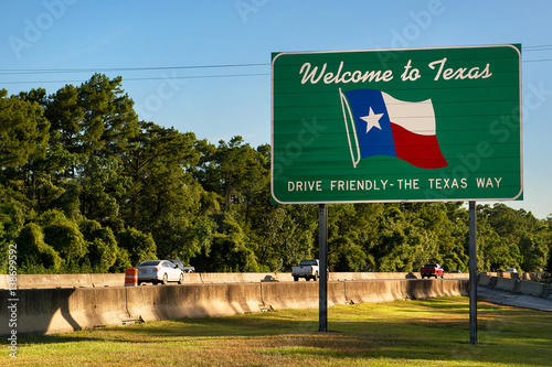 Welcome to Texas sign