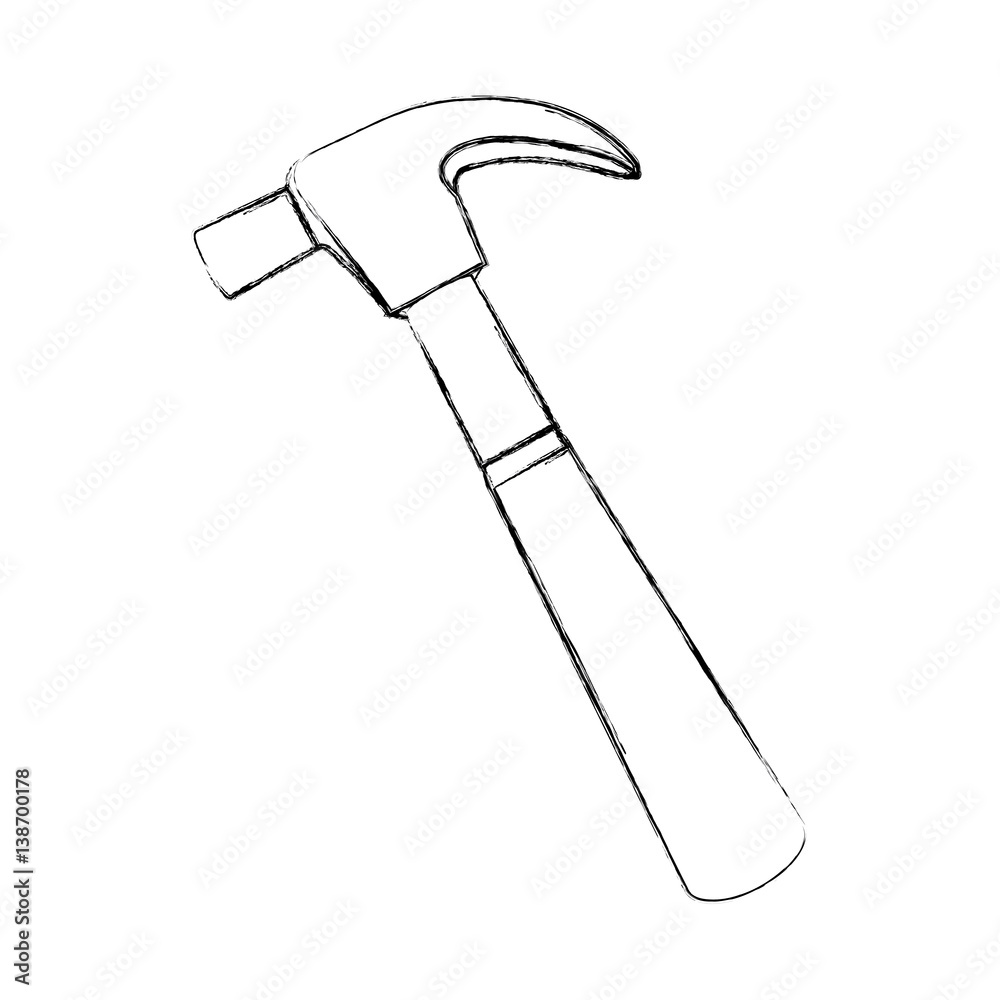 Hammer Drawing Images - Free Download on Freepik