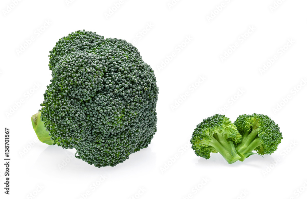 Broccoli isolated on white background Broccoli isolated on white background