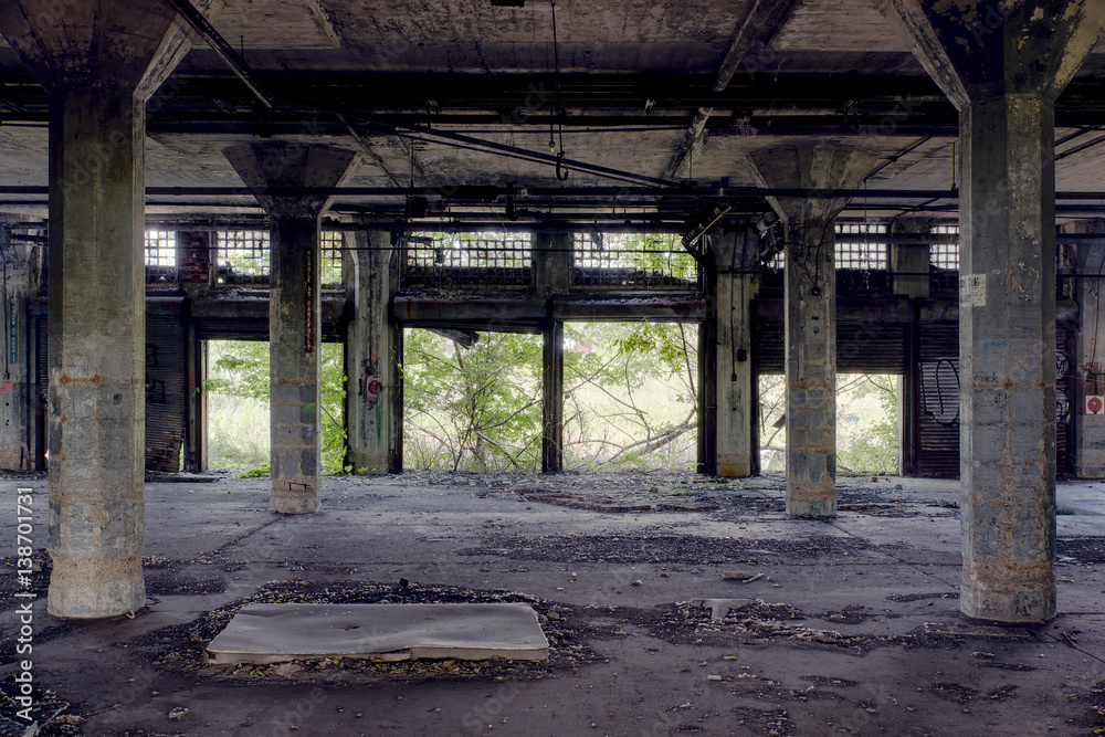 Abandoned Train Station Platforms - Buffalo, New York