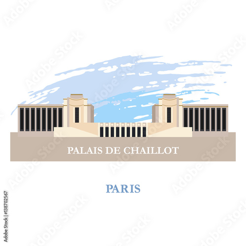 The Palais De Chaillot. Paris. France.