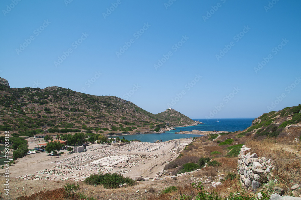Naklejka premium Knidos, Datça, Muğla, Turkey