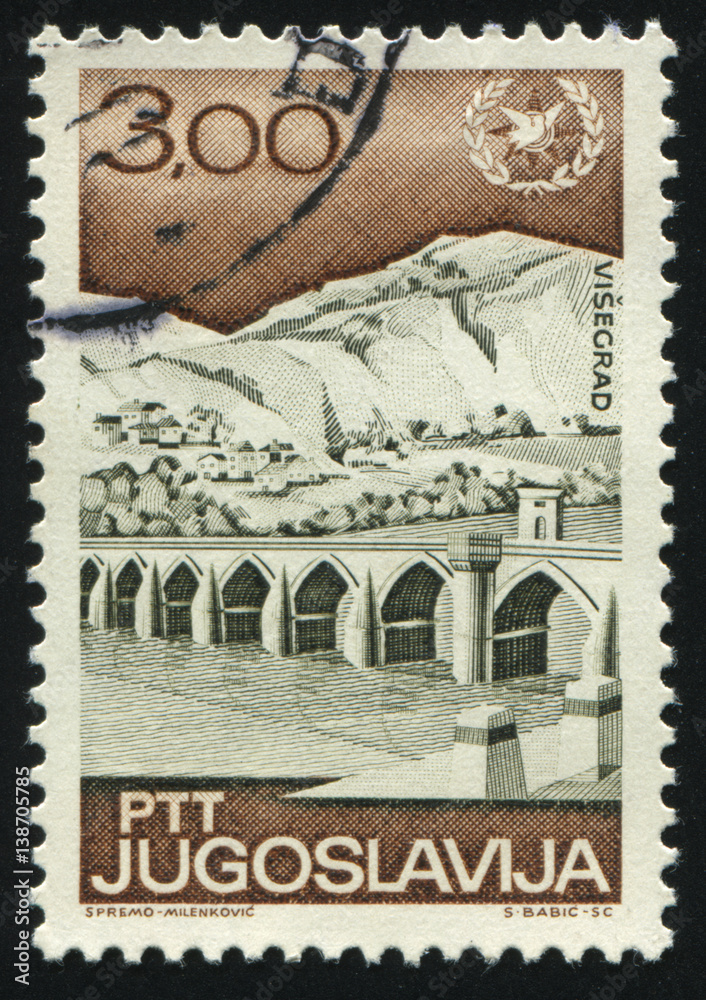 Obraz premium Drina Bridge in Visegrad