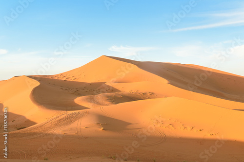 Erg Chebbi Sand dunes near Merzouga, Morocco © Elena Odareeva