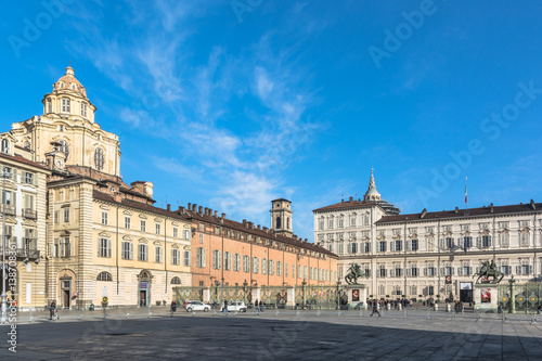 Piazzetta Reale in Turin, Italy © pikappa51