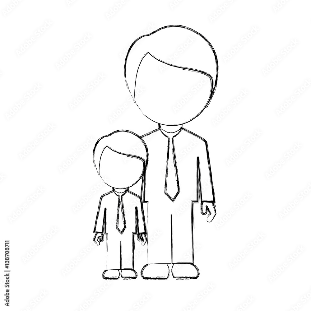 figure man with his son icon, vector illustraction design figure man with his son icon, vector illustraction design