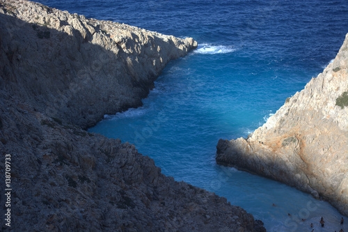 Hell Bay in Crete, Greece photo