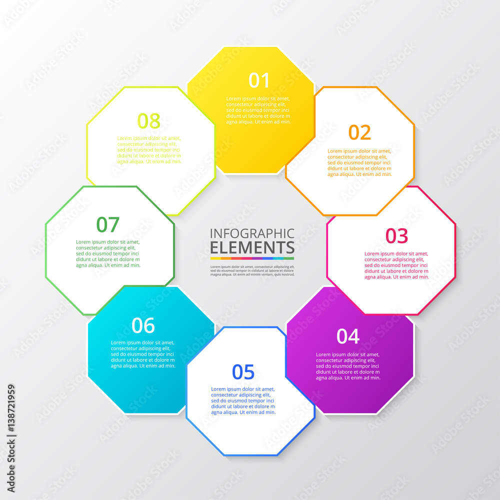 Vector business template for presentation. Vector business template for presentation.