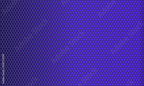 Blue Honeycomb Background