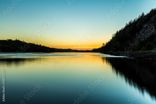 Sonnenuntergang in Kanada