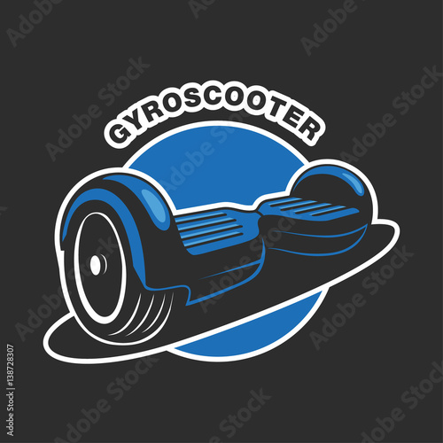 Electric scooter logo