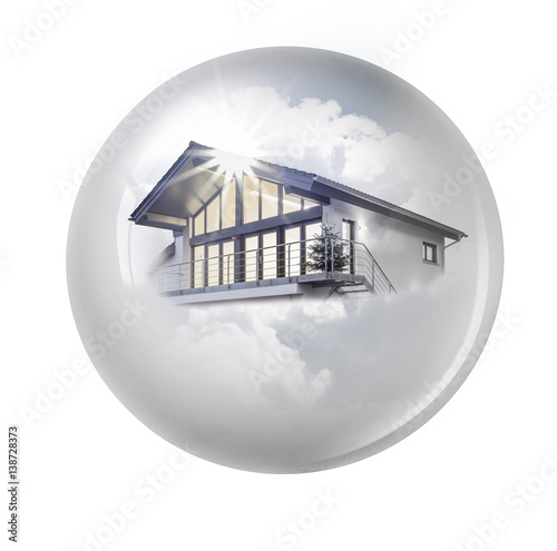 Traumhaus in der Seifenblase
