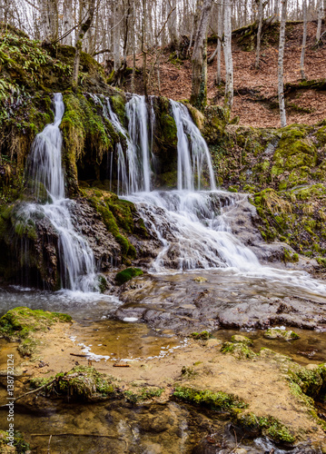 "Dokuzak" Waterfall in Strandza mountain, Bulgaria