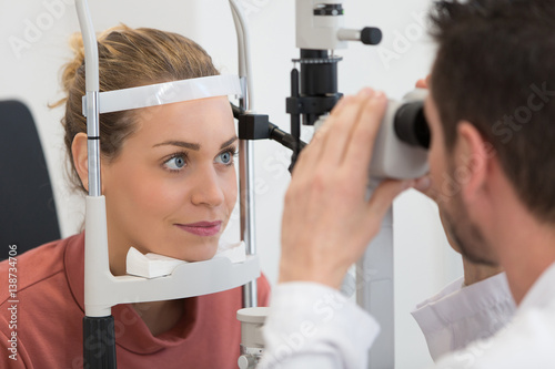 opthalmology and optician concept