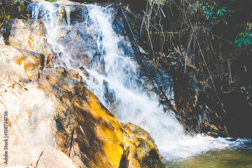 Namtok krating waterfall chanthaburi thailand photo