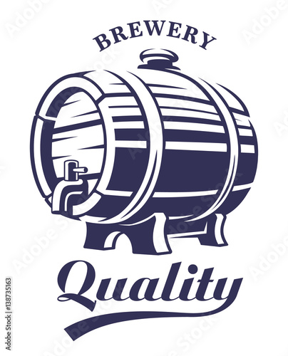 Vintage Wooden barrel design