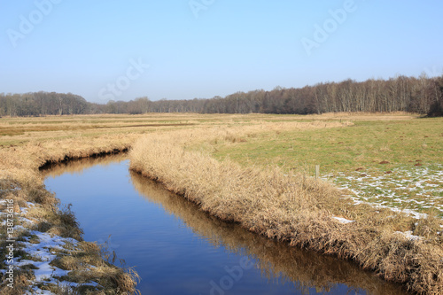 The River Reest in the Province Overijssel, The Netherlands photo