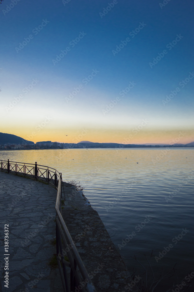 Obraz premium jezioro Janina