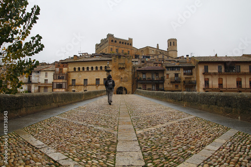 Valderrobres village in Aragon, Spain photo