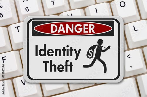 Identity theft  danger sign