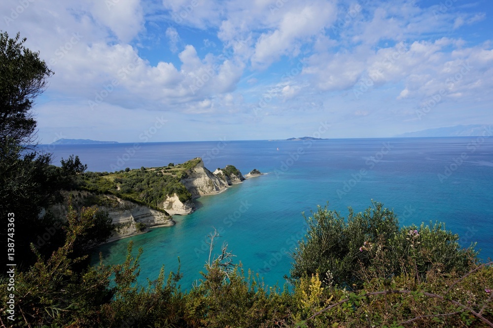 Obraz premium corfu, North, Greece