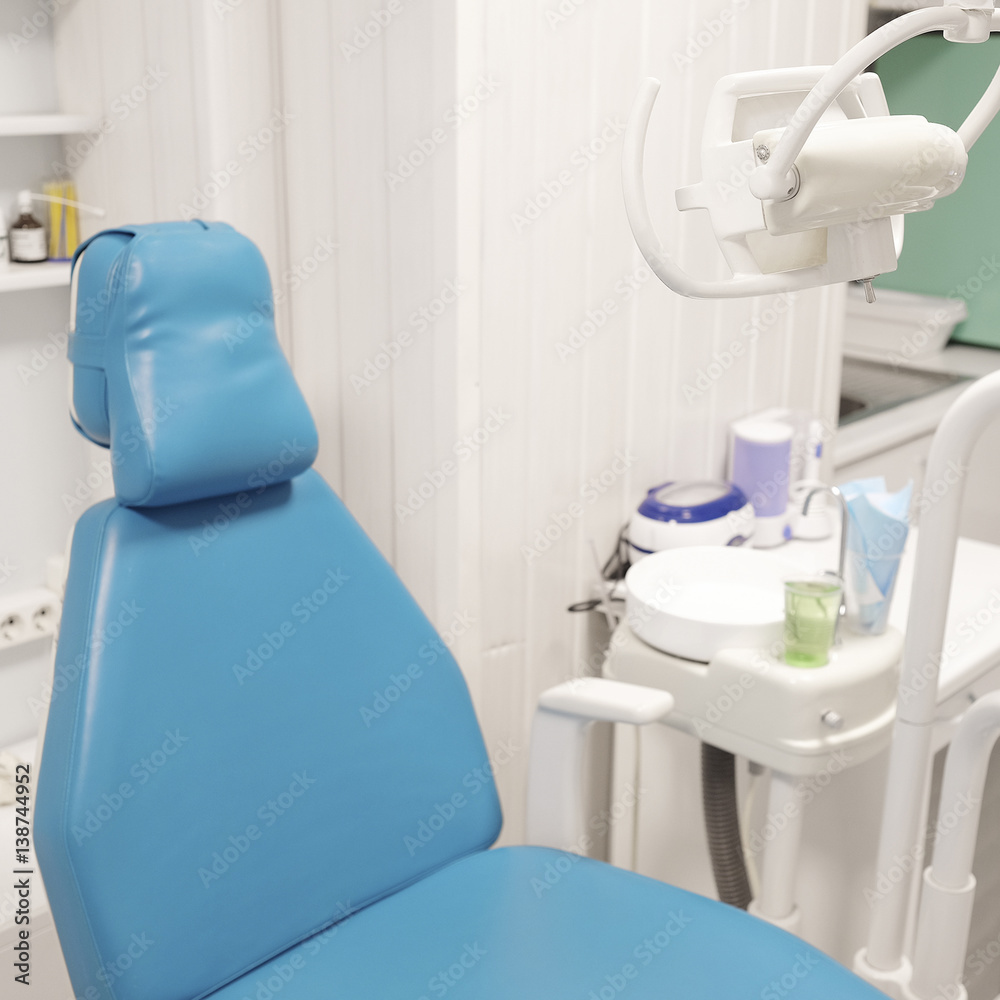 Equipment of a modern dental room