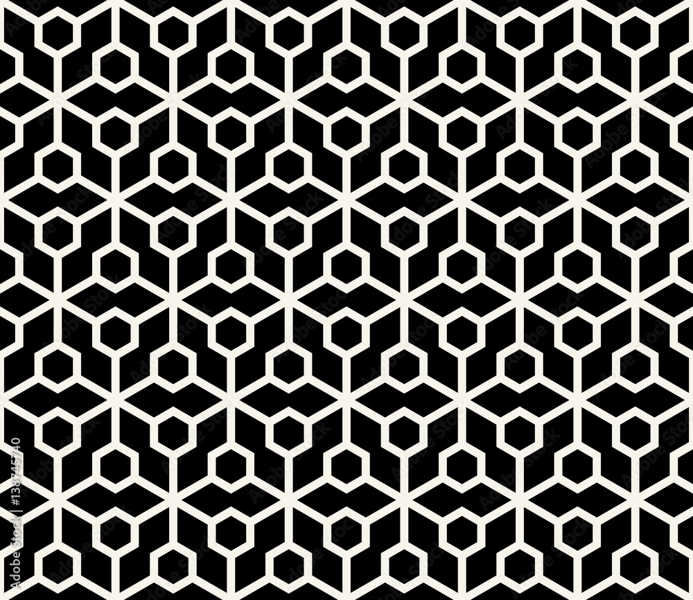 abstract geometric hexagon minimal seamless pattern print abstract geometric hexagon minimal seamless pattern print