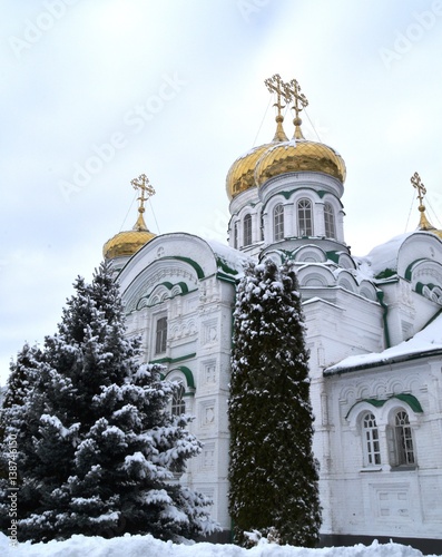 Raifa Bogorodsky monastery near Kazan, Russia photo