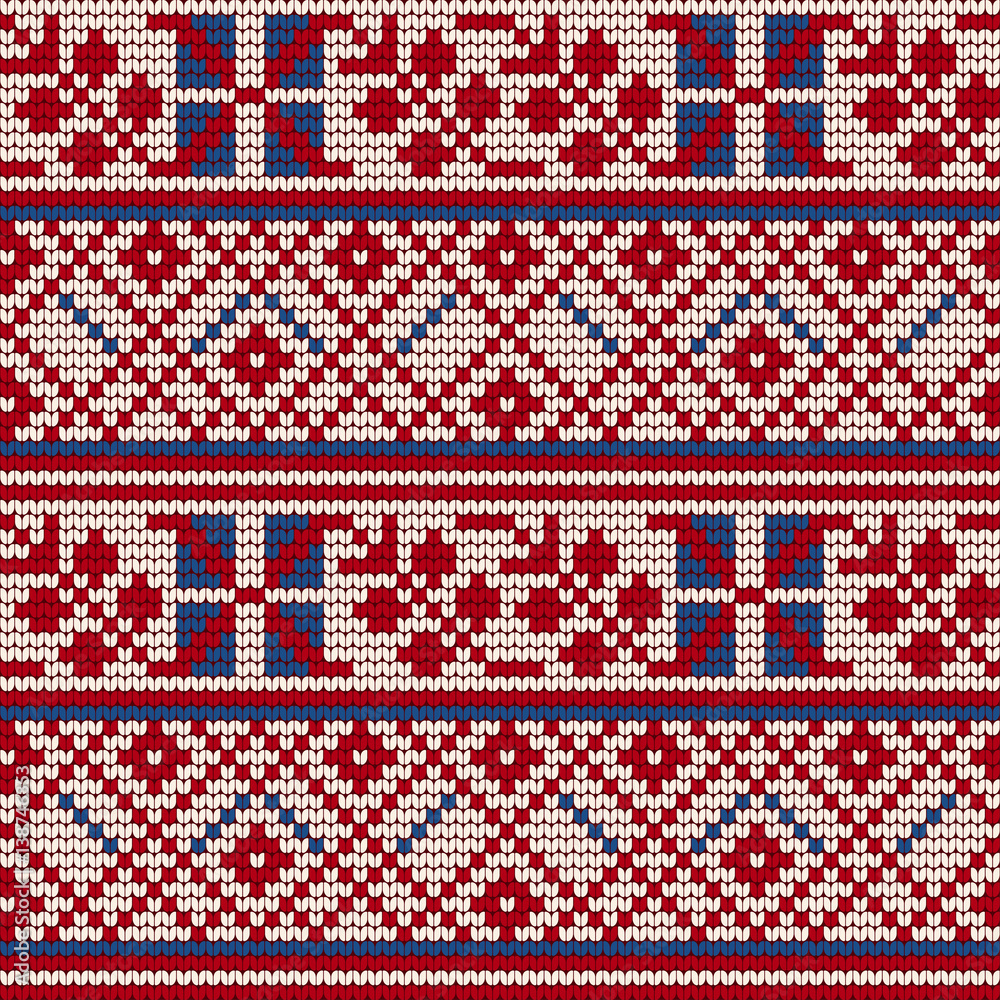 Traditional knitting pattern for Ugly Sweater Traditional knitting pattern for Ugly Sweater