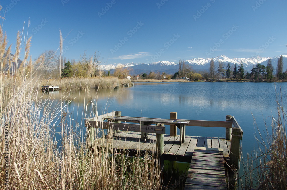 Fototapeta premium lac st andré -savoie 