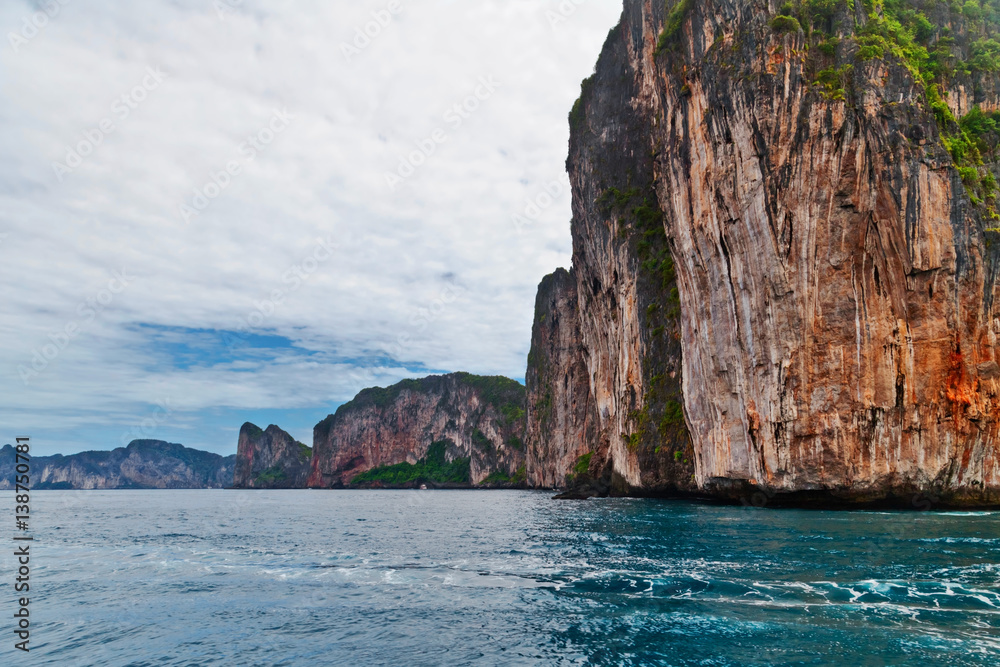 Islands in Andaman sea