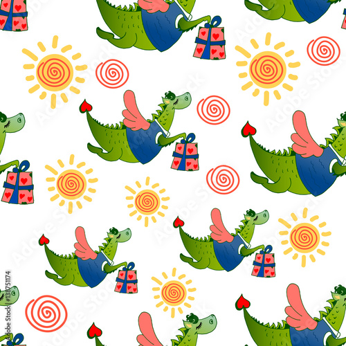 dinosaur pattern