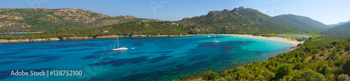 Plage de Porto Novo en Corse du sud