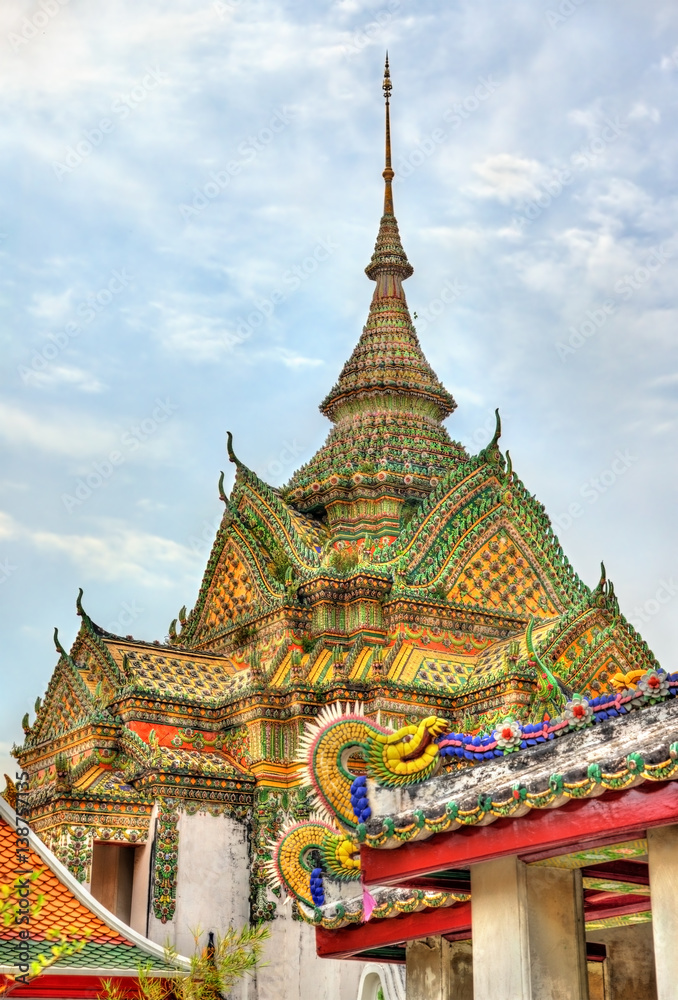 Wat Pho, a Buddhist temple complex in Bangkok, Thailand