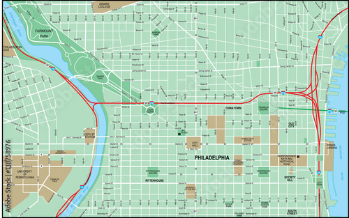 Philadelphia City Map