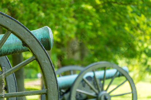 Cannons on a Battlefield
