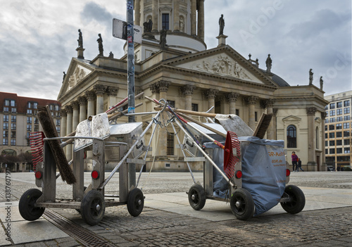 Photography Kehrmaschinen der Berliner Stadtreinigung am Gendarmenmarkt in Berlin