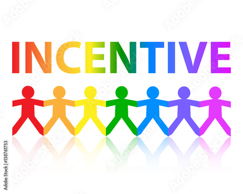 Incentive Paper People Rainbow